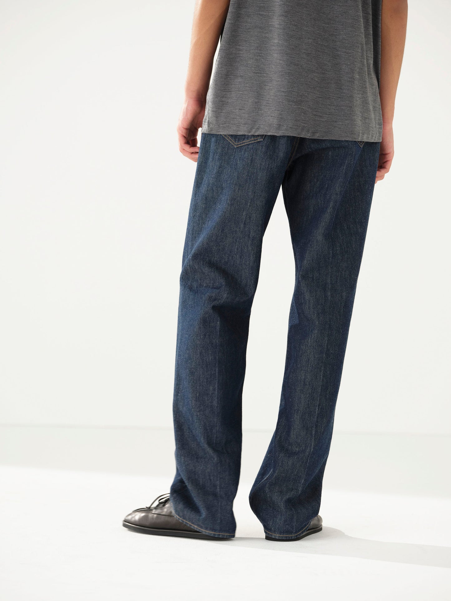 AURALEE HARD TWIST DENIM 5P PANTS