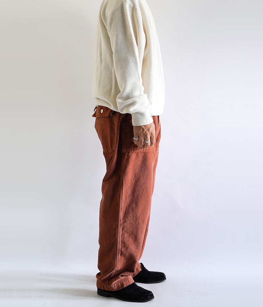 HERILL BACK SATIN UTILITY PANTS
