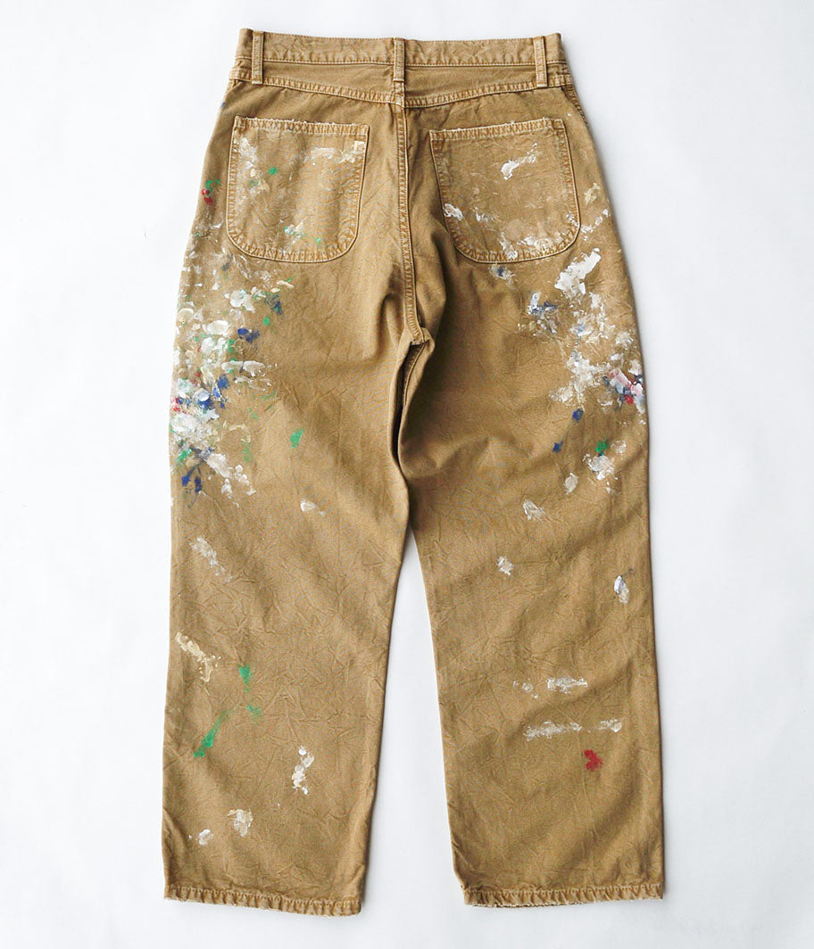 HERILL SPLASH PAINTER PANTS