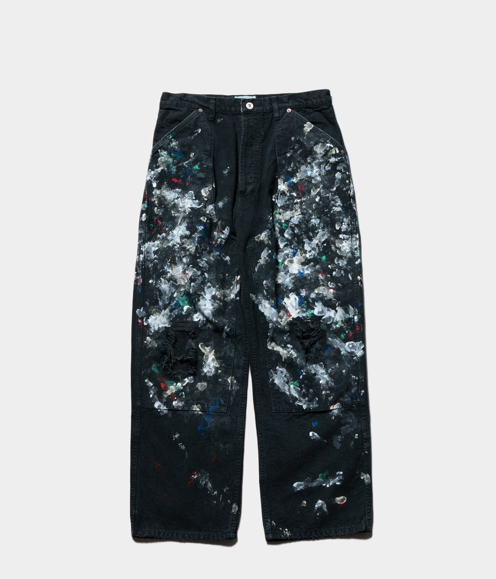 HERILL SPLASH PAINTER PANTS