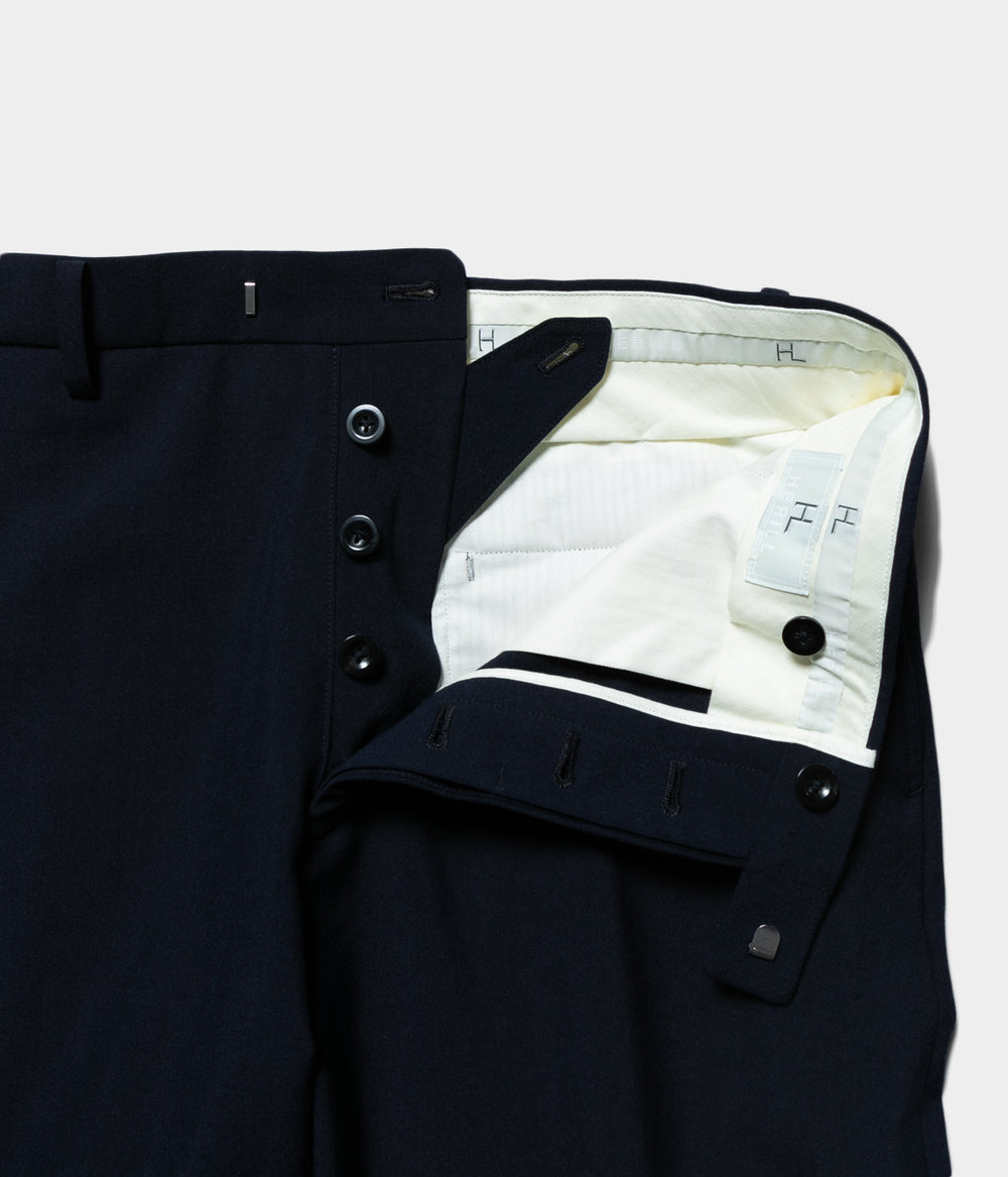 HERILL WOOL TROPICAL TROUSERS