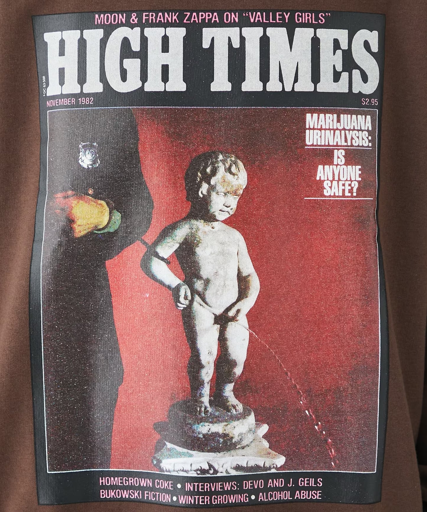 WACKO MARIA HIGHTIMES CREW NECK SWEAT SHIRT TYPE-1