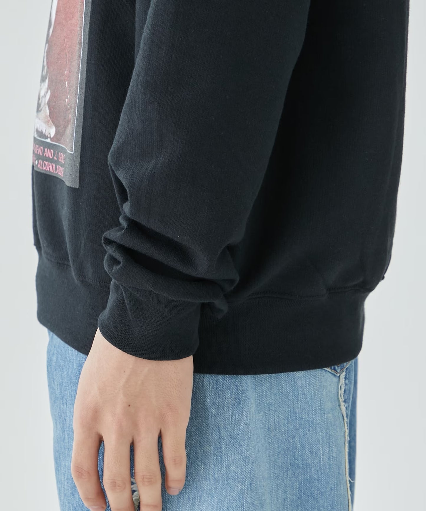 WACKO MARIA HIGHTIMES CREW NECK SWEAT SHIRT TYPE-1