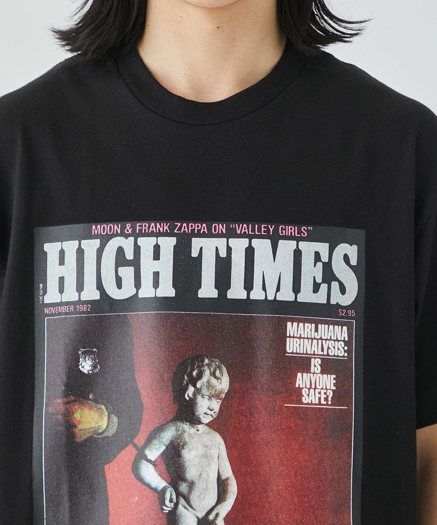 WACKO MARIA HIGHTIMES CREW NECK T-SHIRT TYPE-3