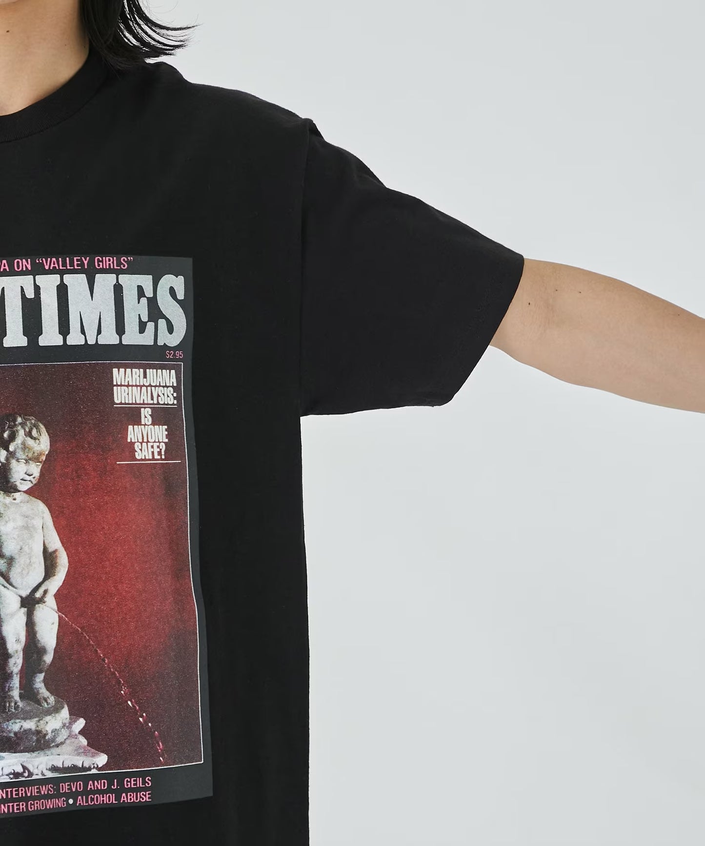 WACKO MARIA HIGHTIMES CREW NECK T-SHIRT TYPE-3