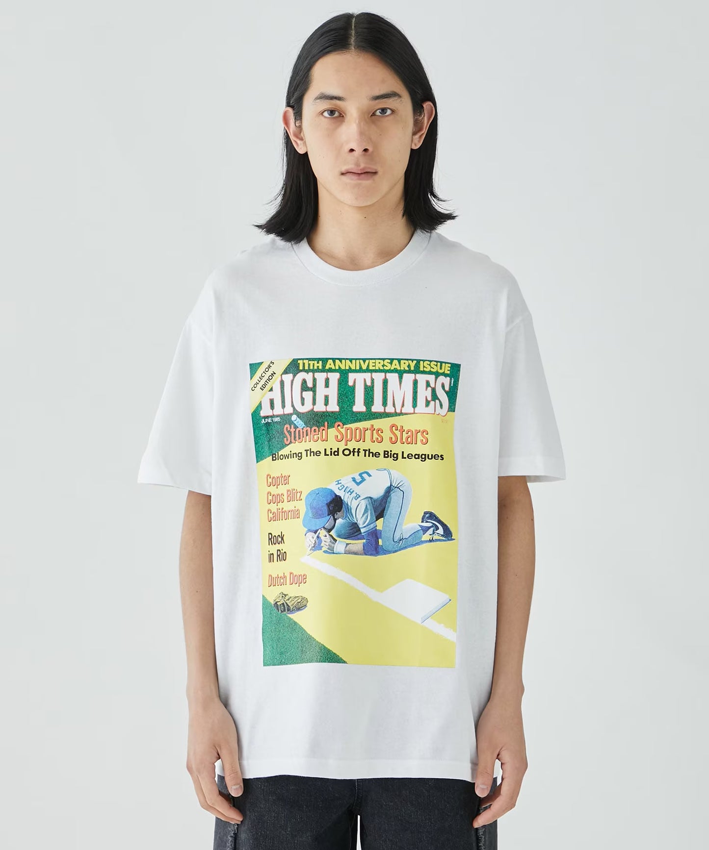 WACKO MARIA HIGHTIMES CREW NECK T-SHIRT TYPE-4