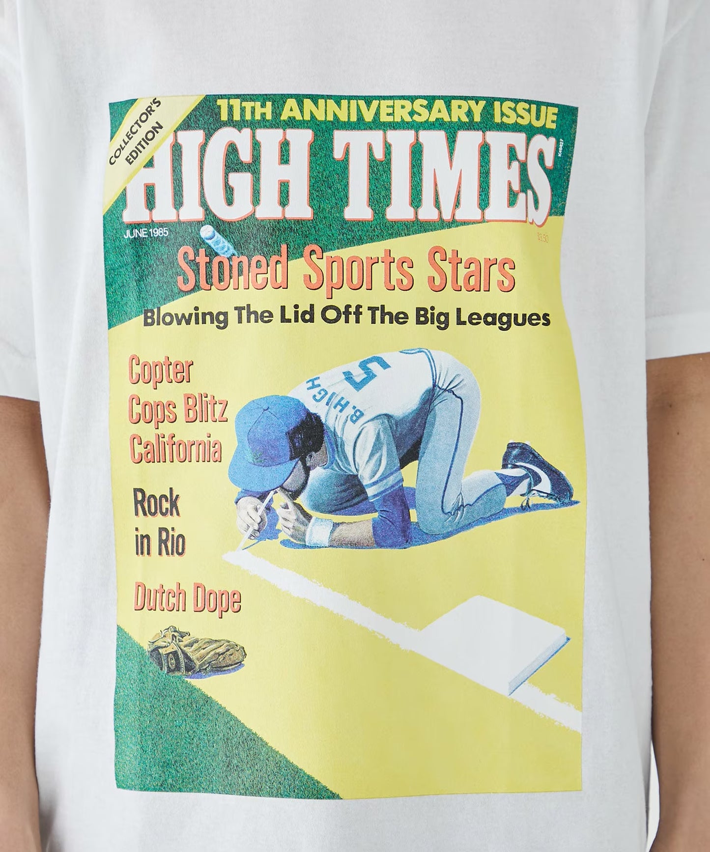 WACKO MARIA HIGHTIMES CREW NECK T-SHIRT TYPE-4