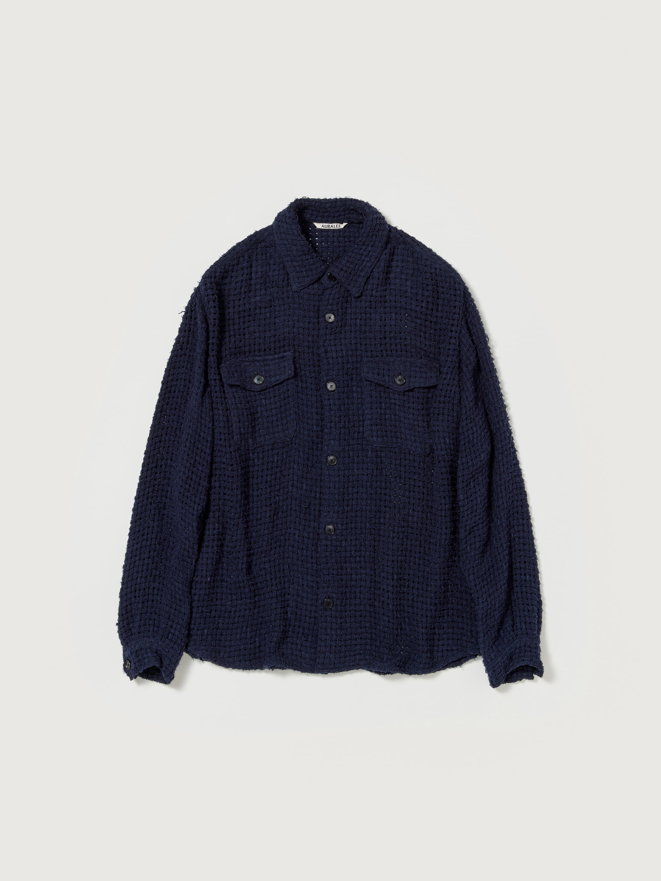 AURALEE / HOMESPUN TWEED SHIRTS BLOUSON - ブルゾン