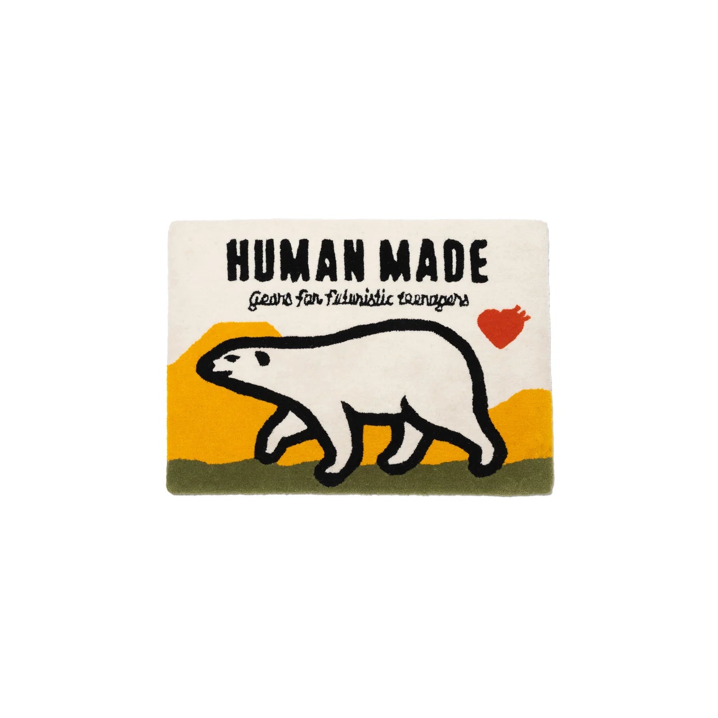 HUMAN MADE POLAR BEAR RUG