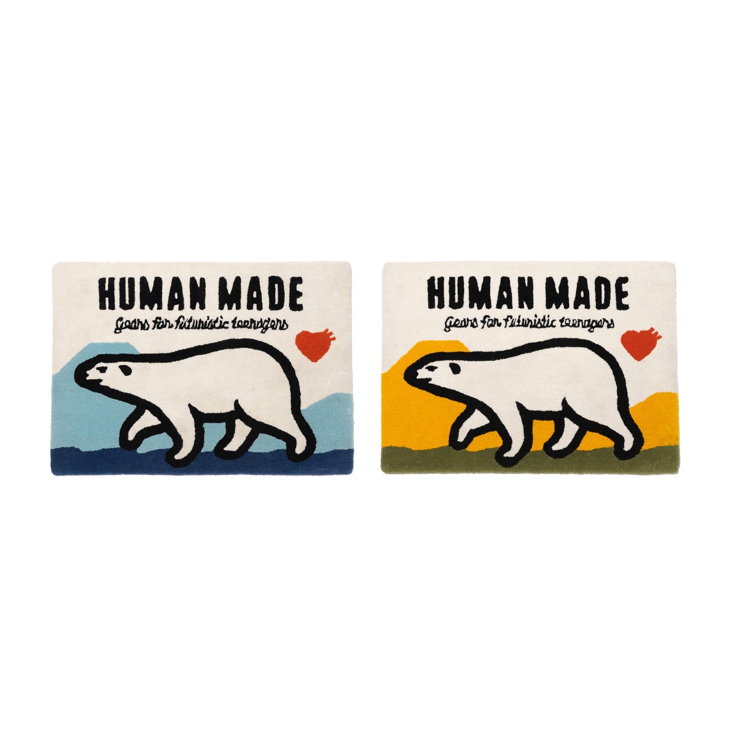 HUMAN MADE POLAR BEAR RUG – unexpected store