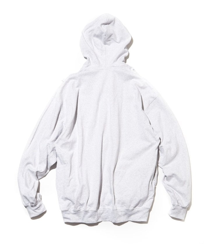 CAHLUMN Heavy Weight Jersey 3/4-Zip Hoodie