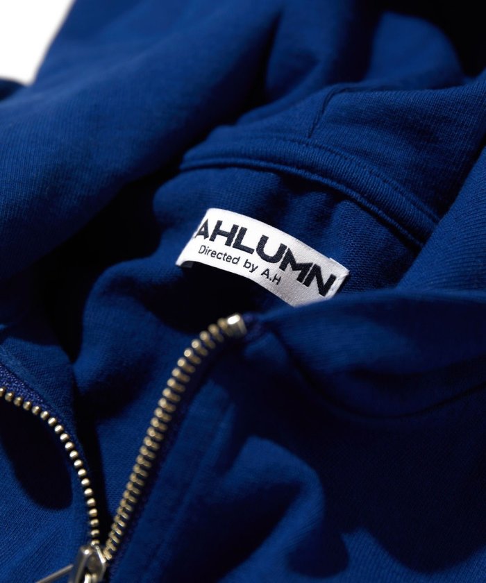 CAHLUMN Heavy Weight Jersey 3/4-Zip Hoodie