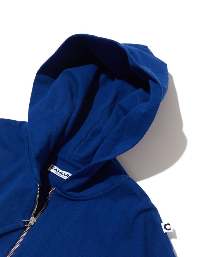 CAHLUMN Heavy Weight Jersey 3/4-Zip Hoodie