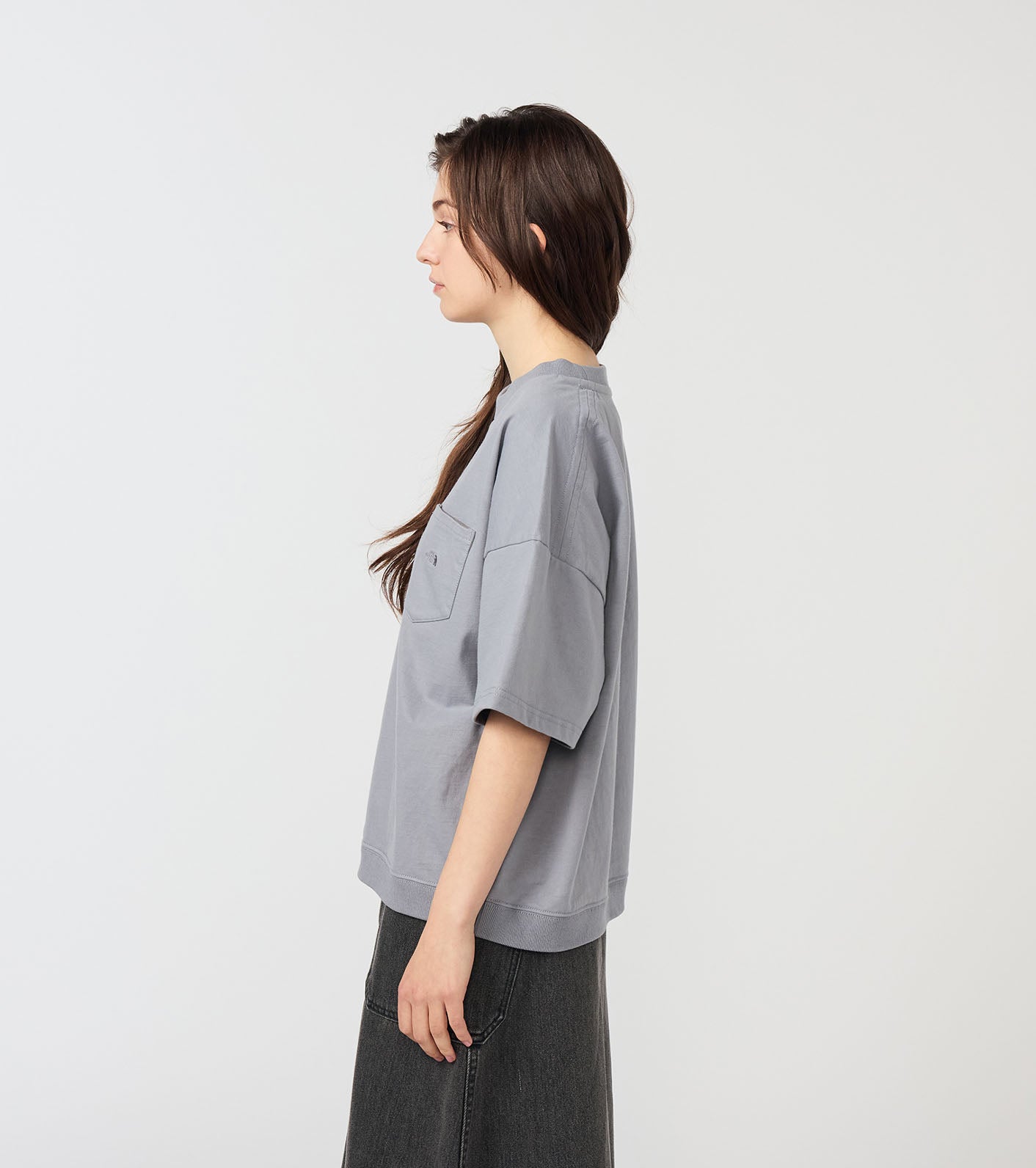 THE NORTH FACE PURPLE LABEL High Bulky Pocket Tee
