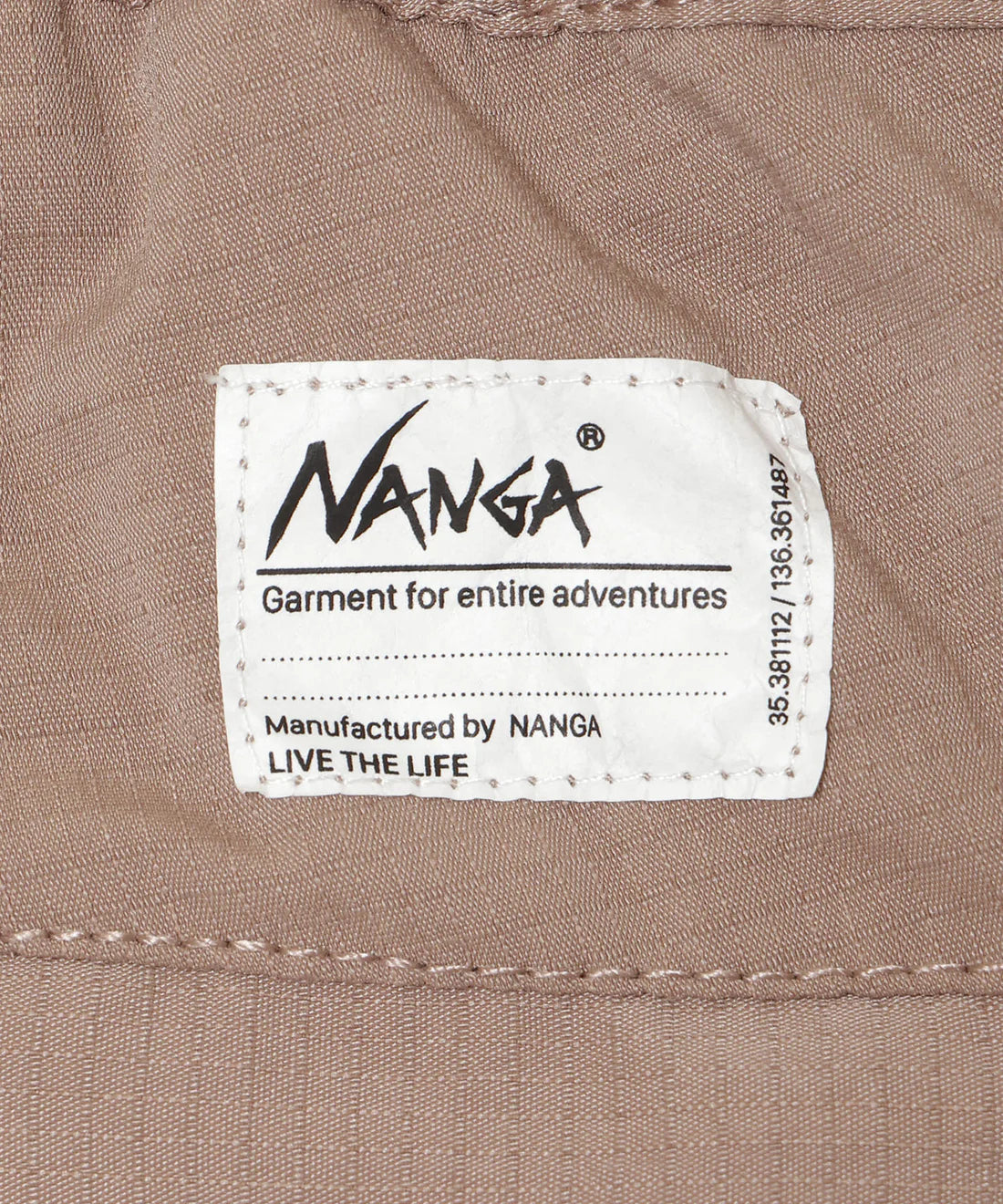 NANGA HINOC RIPSTOP UT SHORTS