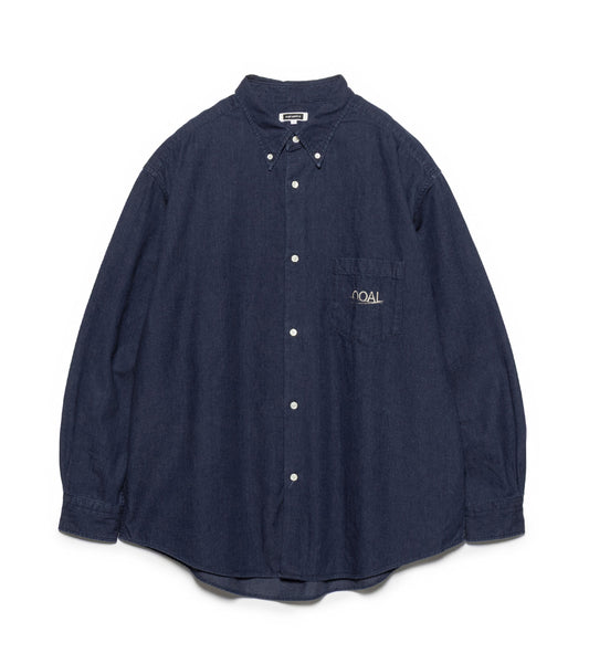 nanamica OOAL Button Down Denim Shirt