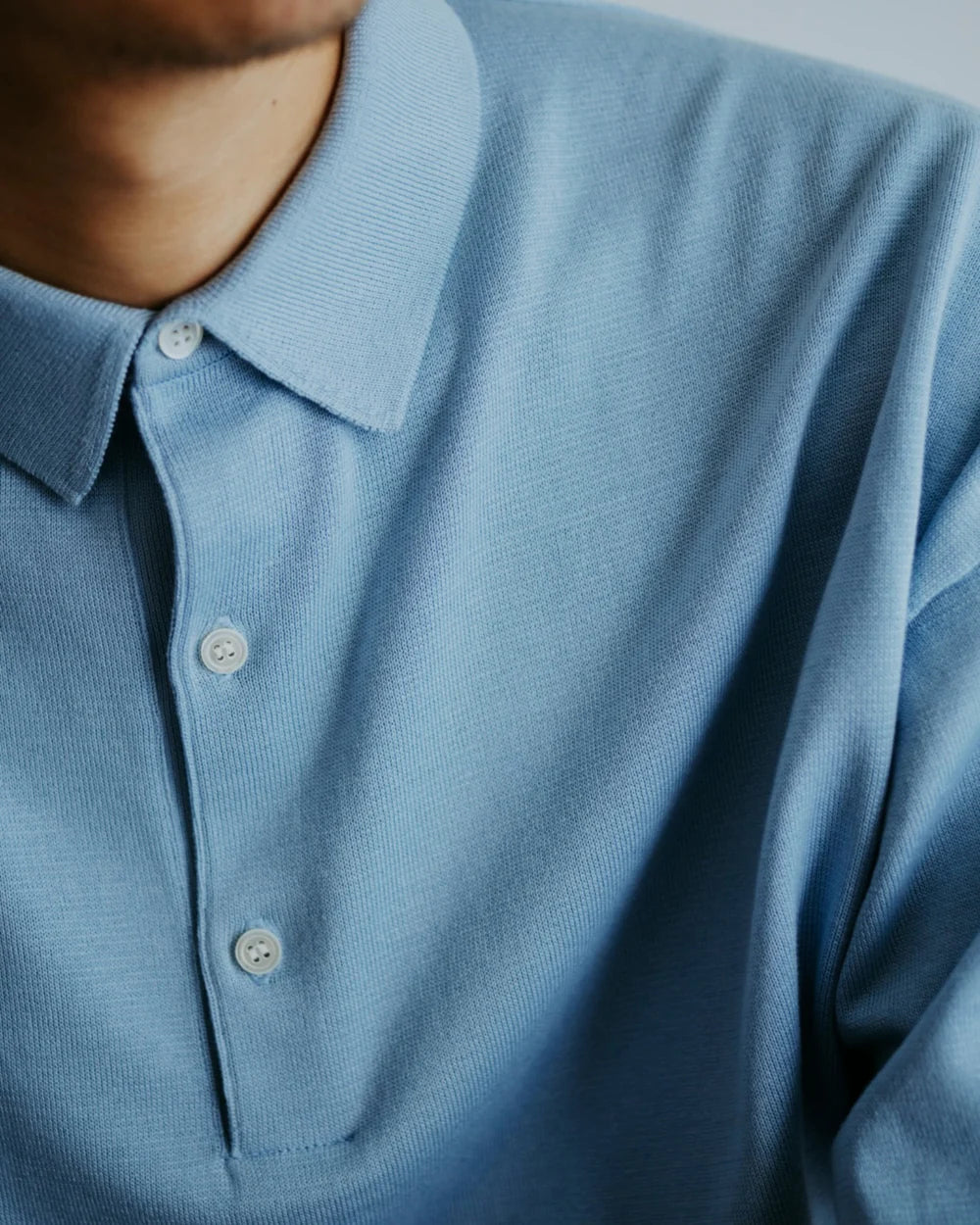 Porter Classic H/W SEA ISLAND COTTON KNIT POLO SHIRT