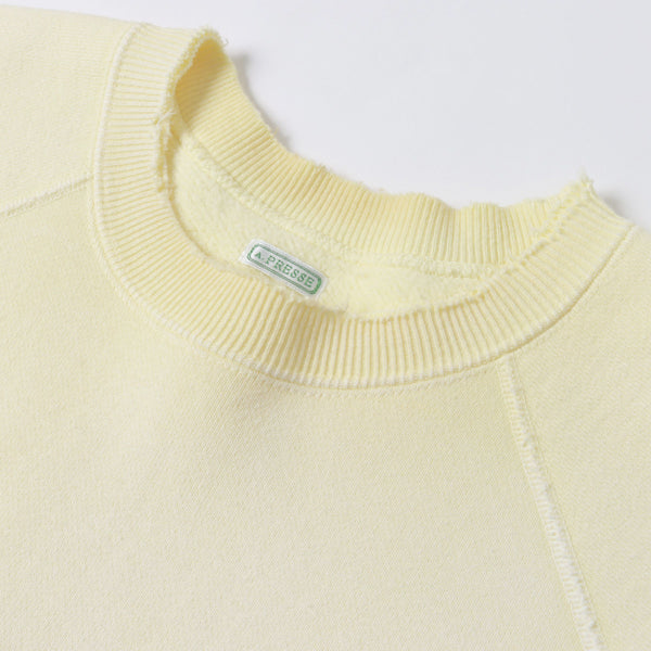 A.PRESSE Vintage Sweatshirt YELLOW