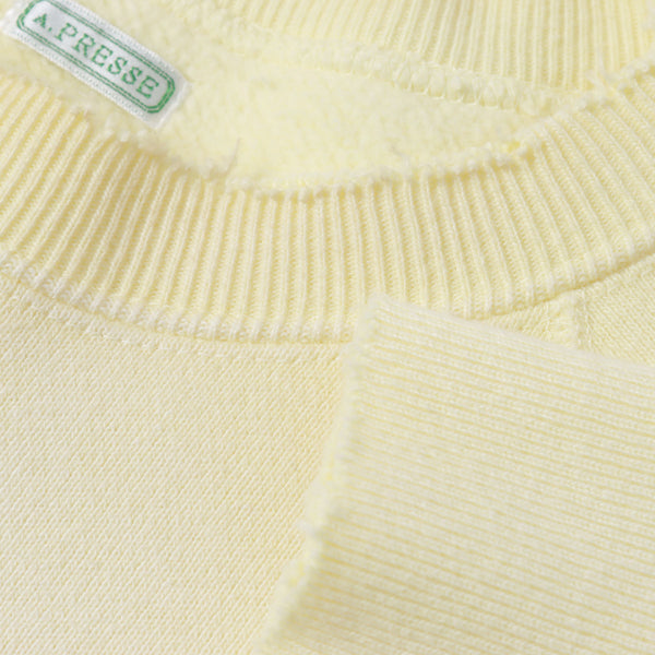 A.PRESSE Vintage Sweatshirt YELLOW