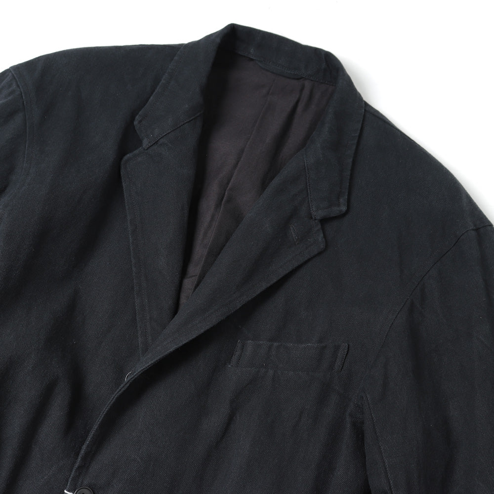 COMOLI Black Drill Jacket