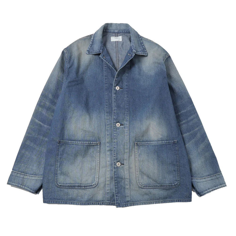 HERILL Nep Denim Chore Jacket – unexpected store