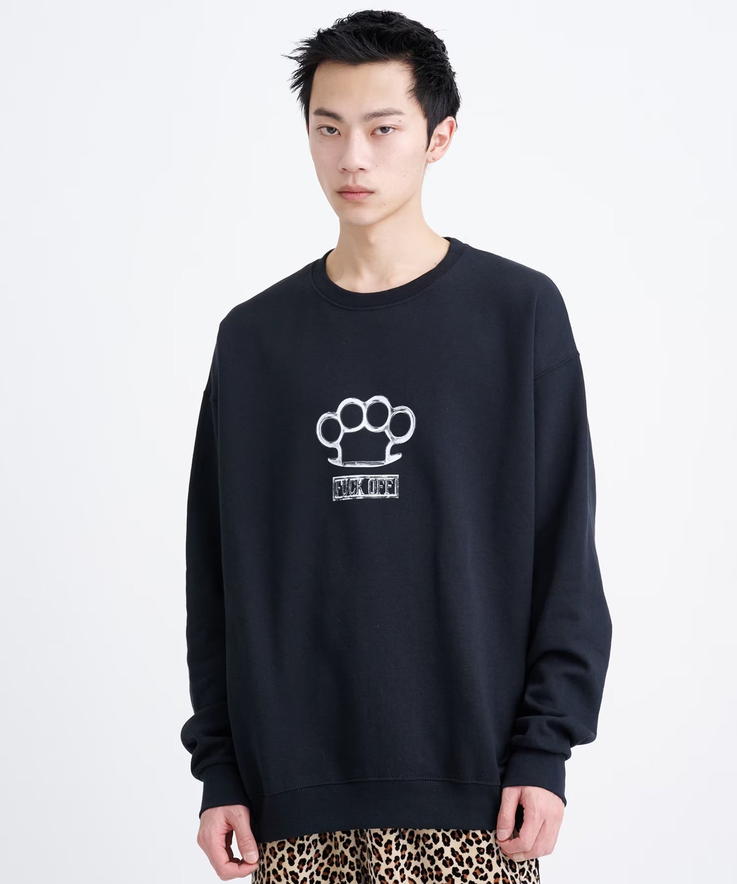 WACKO MARIA JOHNNY CREW NECK SWEAT SHIRT