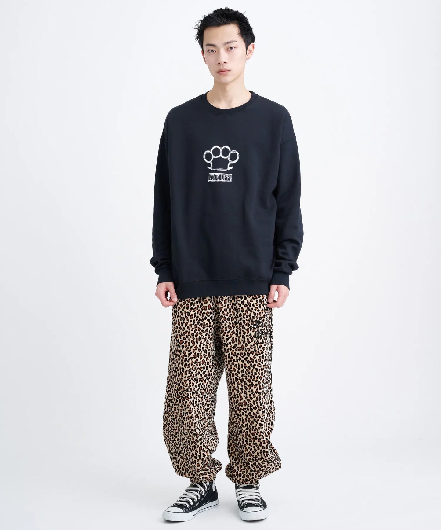 WACKO MARIA JOHNNY CREW NECK SWEAT SHIRT