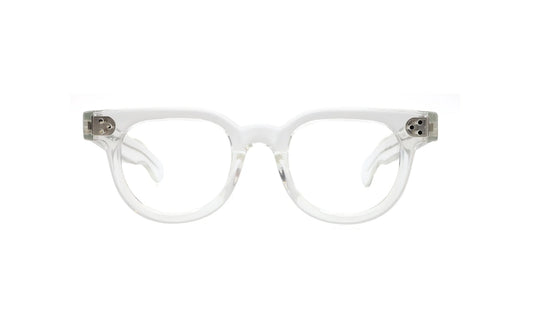 JULIUS TART OPTICAL FDR Eyeglass Frame Clear Crystal