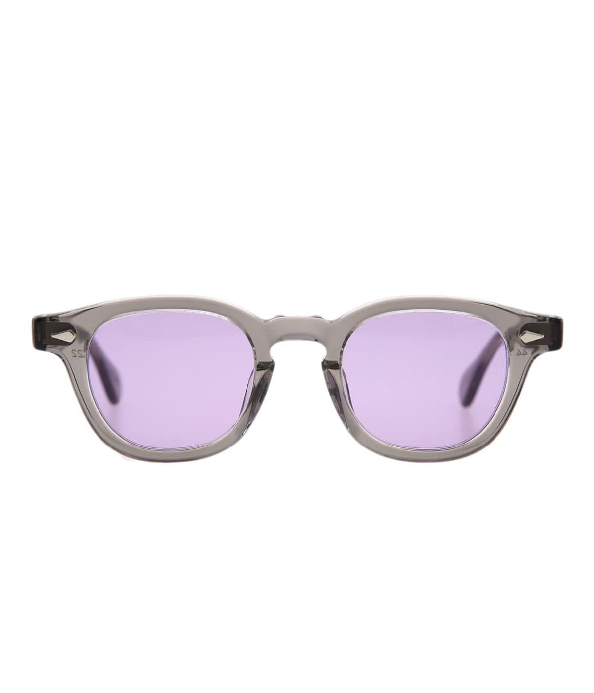 JULIUS TART OPTICAL AR Sunglass GREY CRYSTAL Ⅱ / PURPLE