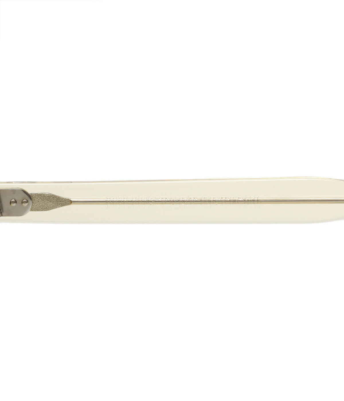 JULIUS TART OPTICAL AR Eyeglass Frame Champagne