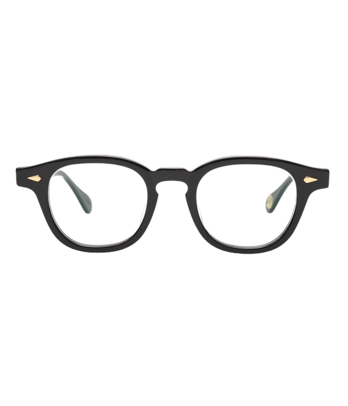 JULIUS TART OPTICAL AR Gold Edition Eyeglass Frame Black