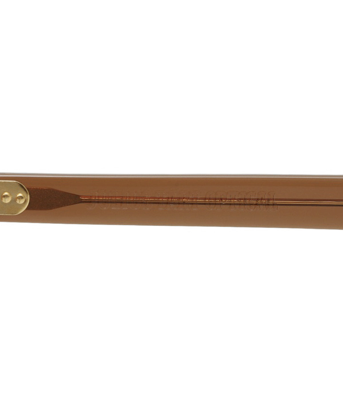 JULIUS TART OPTICAL AR Gold Edition Eyeglass Frame Red Brown