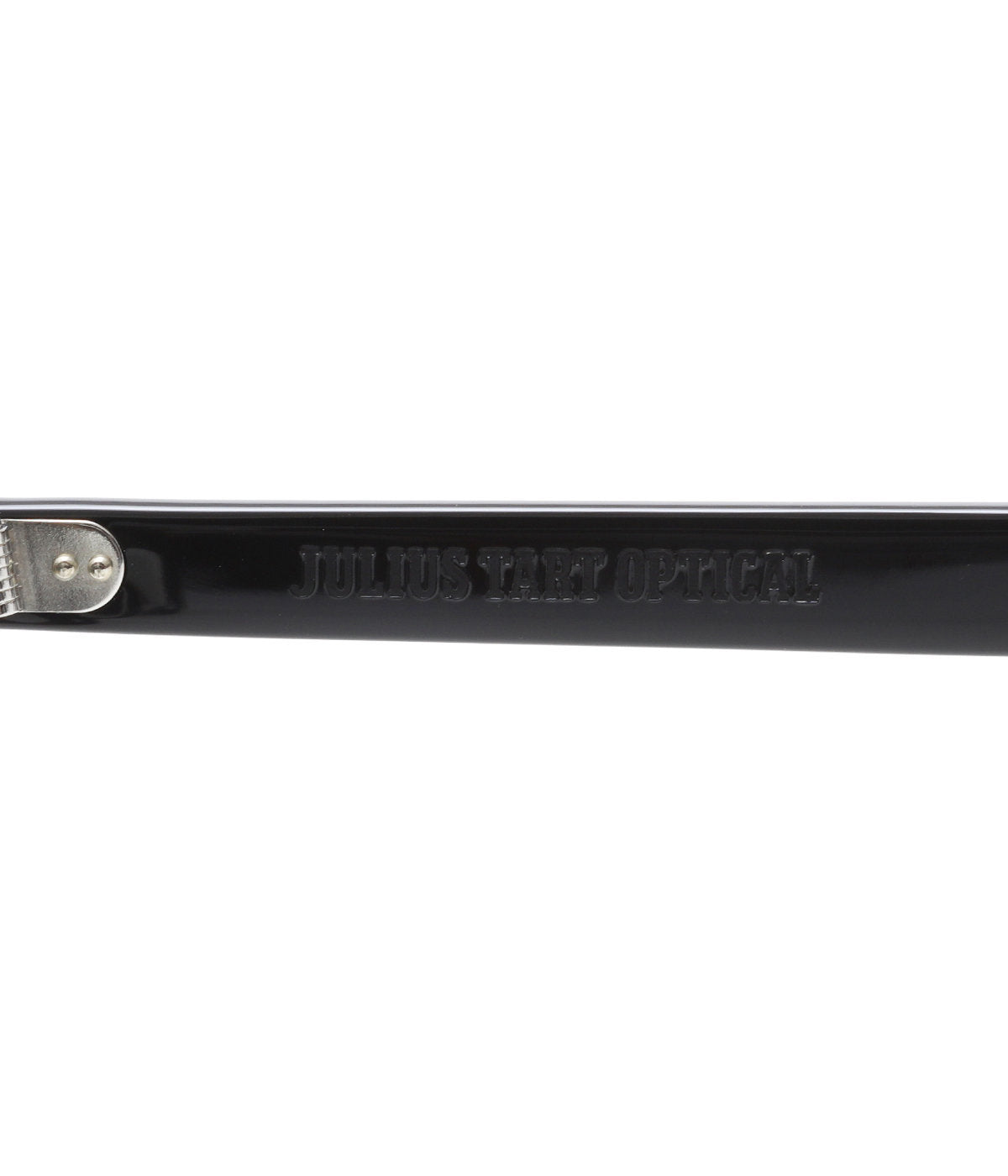 JULIUS TART OPTICAL HAROLD Eyeglass Frame Black