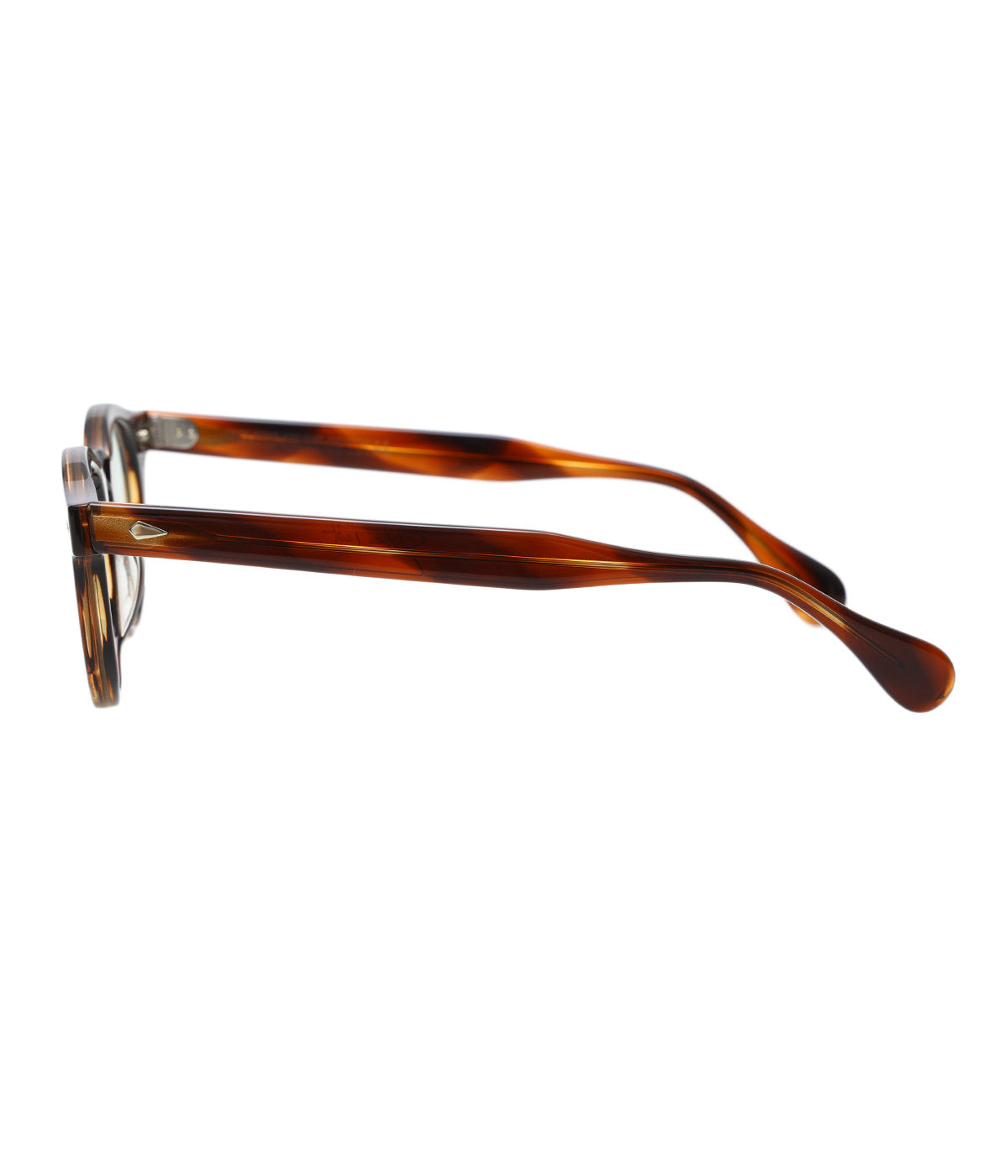 JULIUS TART OPTICAL HAROLD Eyeglass Frame Demi Amber