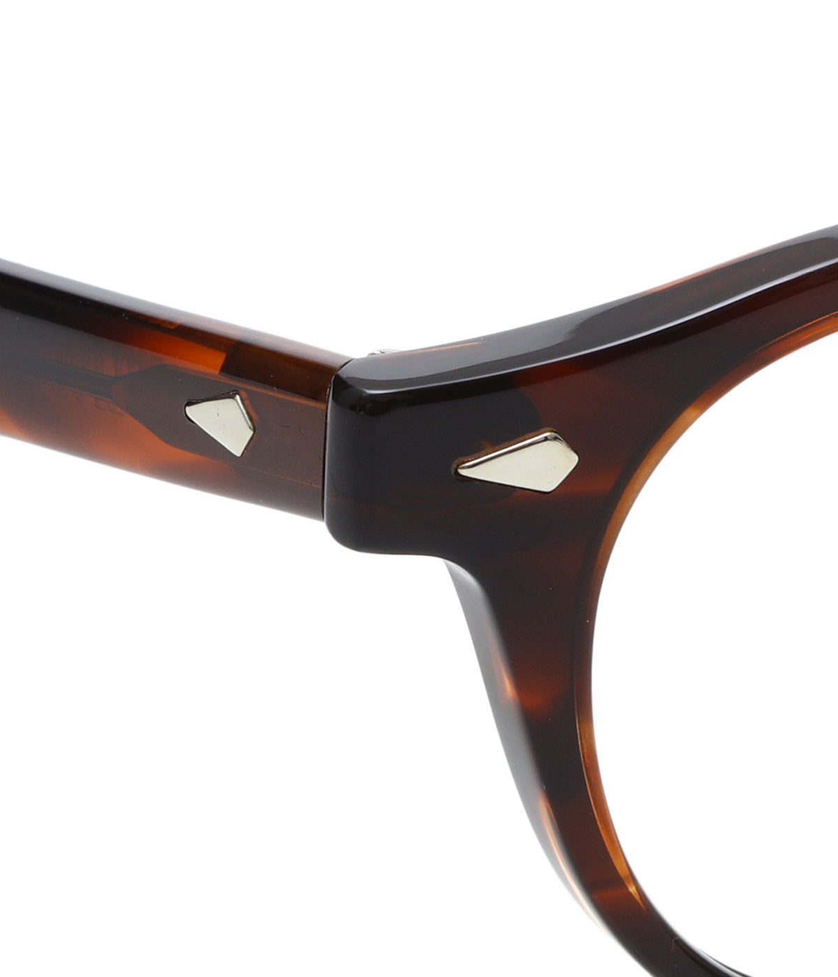JULIUS TART OPTICAL HAROLD Eyeglass Frame Demi Amber
