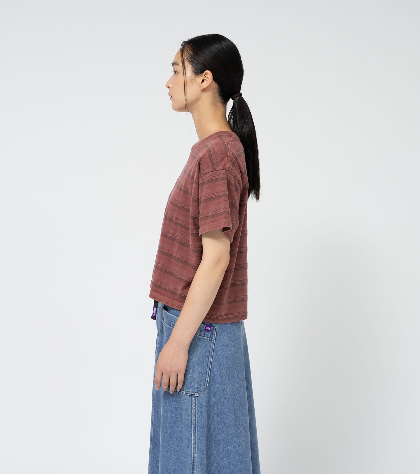 THE NORTH FACE PURPLE LABEL Jacquard Field Tee