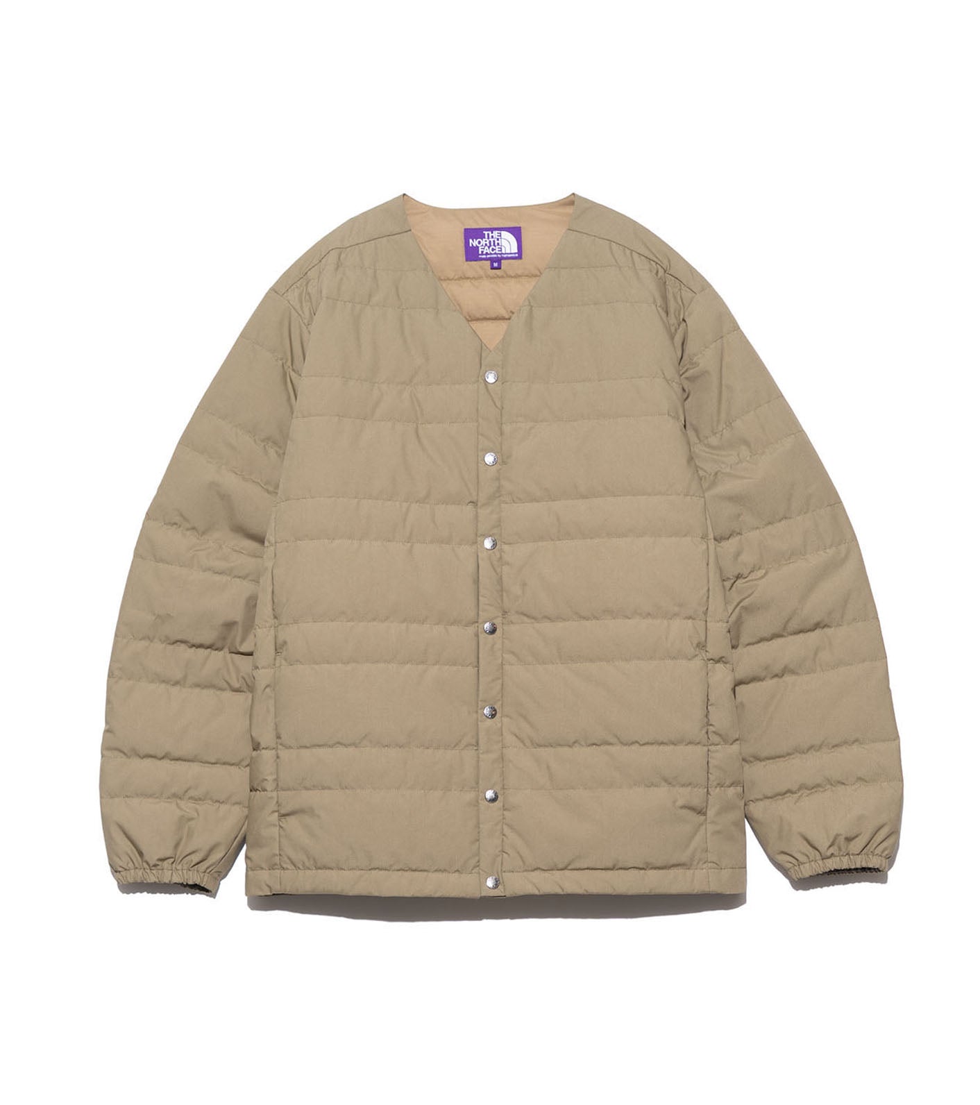 North face purple store label down jacket