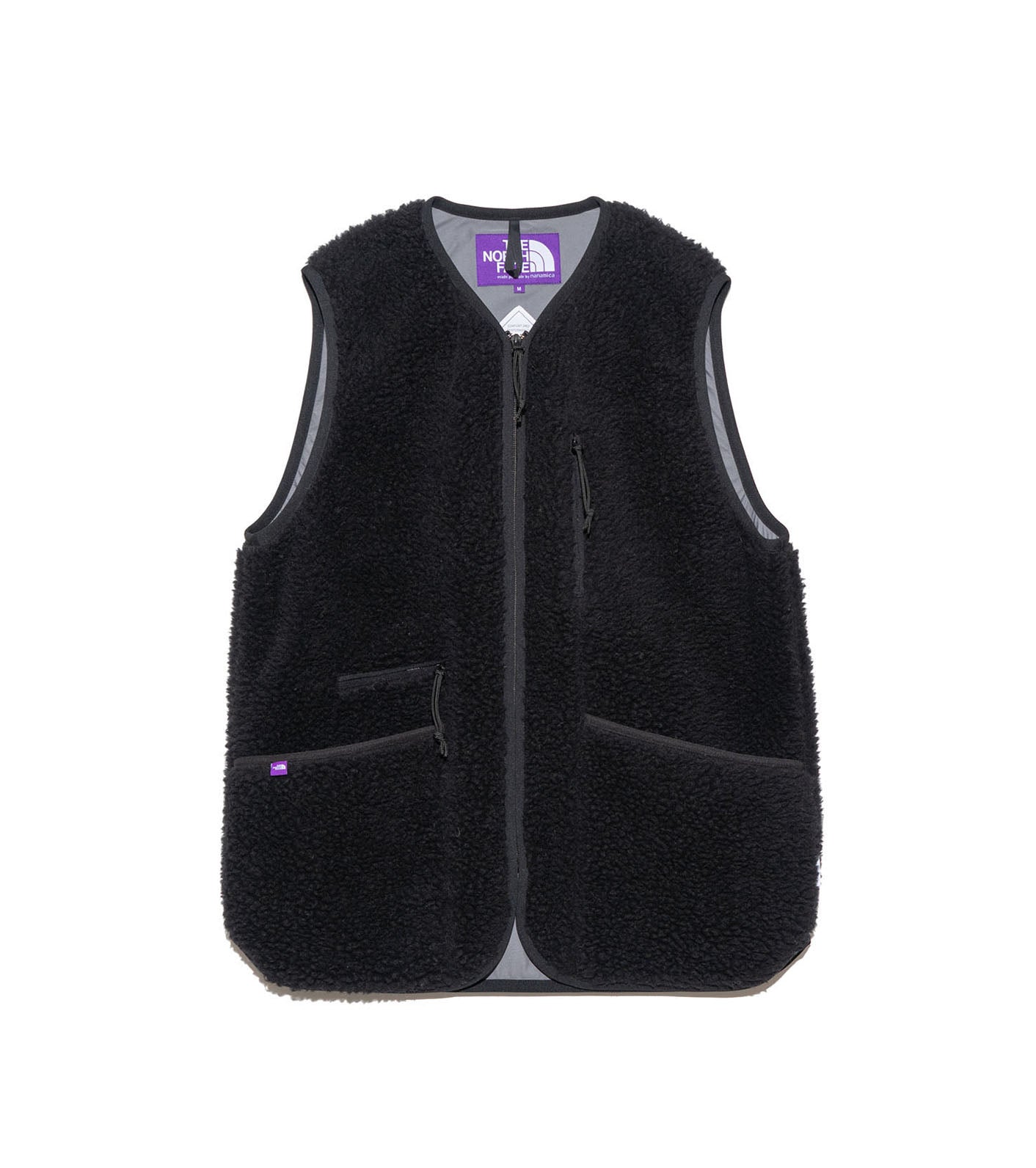 THE NORTH FACE PURPLE LABEL Wool Boa WINDSTOPPER Field Vest