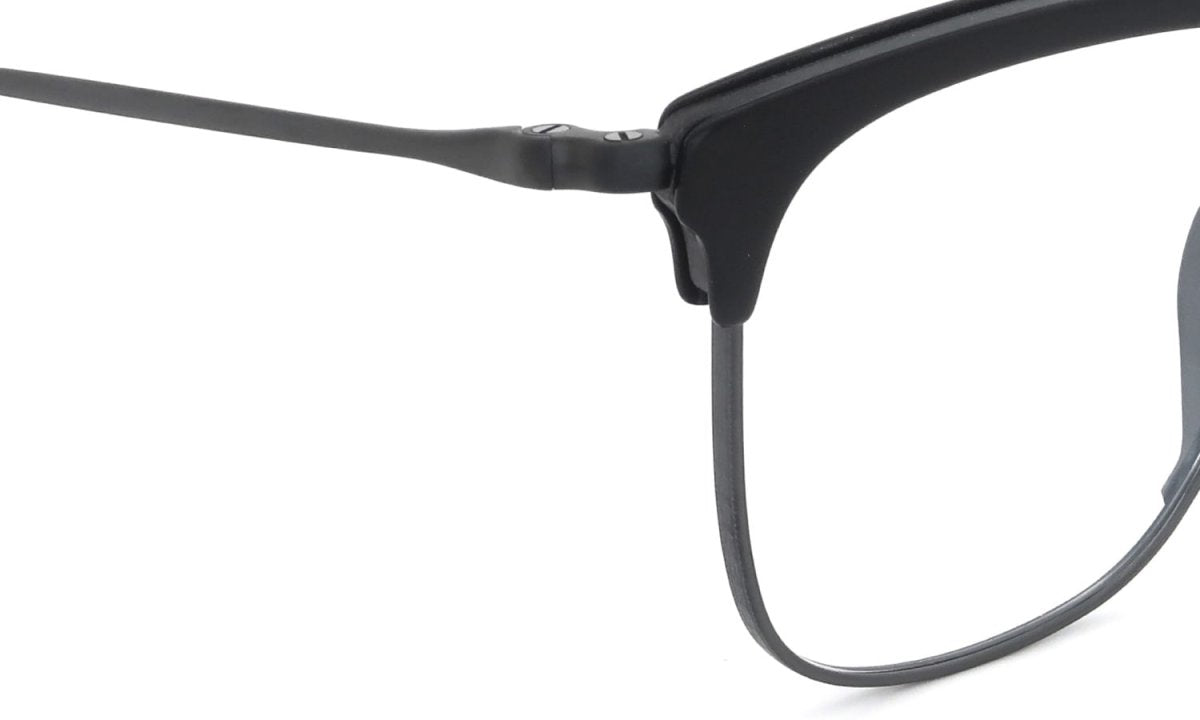 KameManNen Eyeglass Frame KMN-1112 BK/MBK
