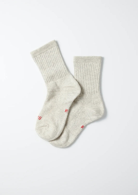 RoToTo DOUBLE FACE MINI CREW SOCKS ”ORGANIC COTTON”
