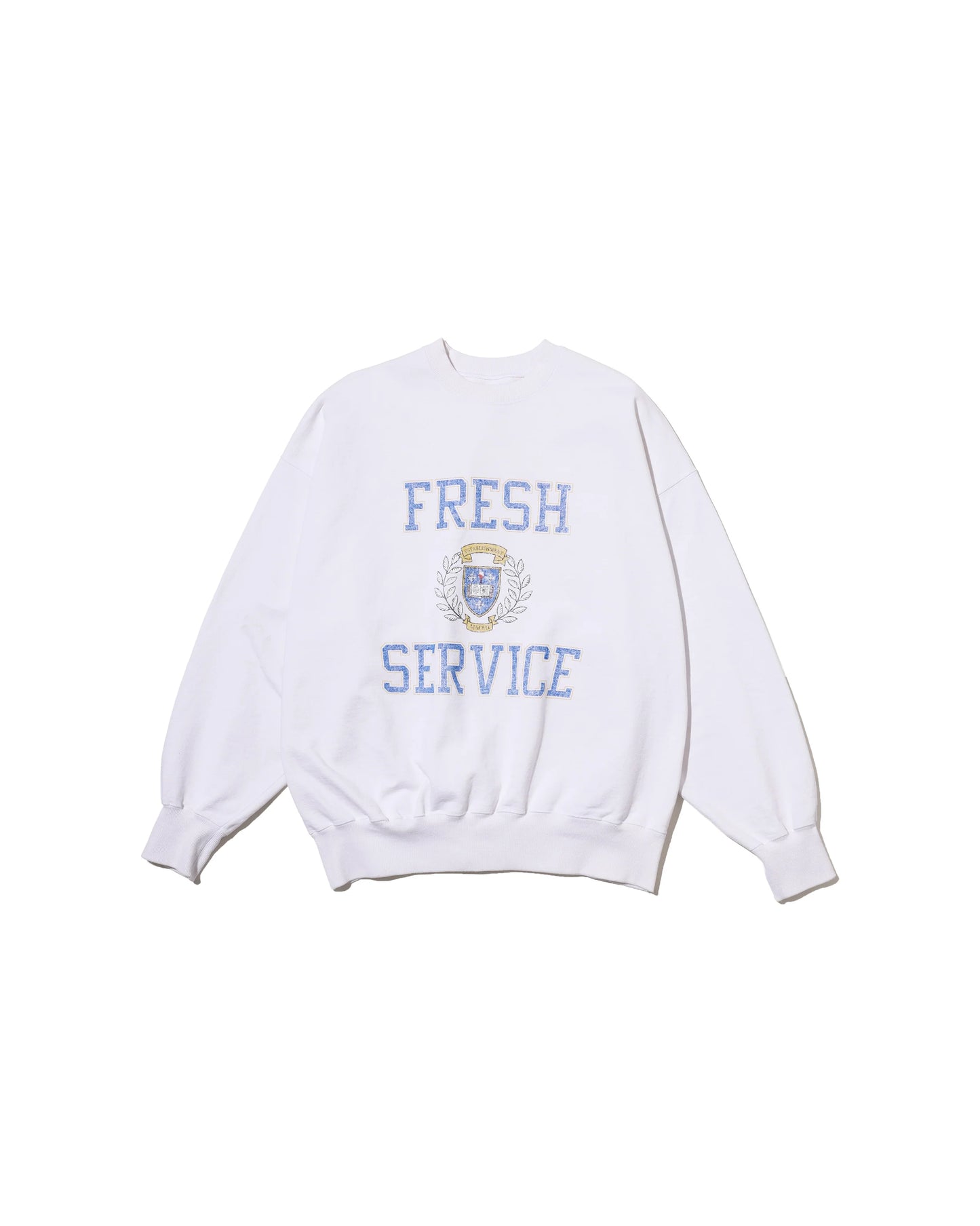 FreshService LIGHT OZ CREW NECK SWEAT “COLLEGE”