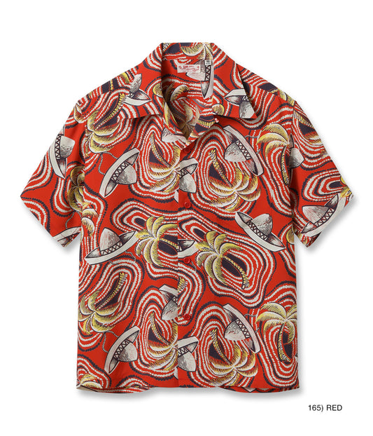 SUN SURF RAYON HAWAIIAN SHIRT “PANIOLO COUNTRY”