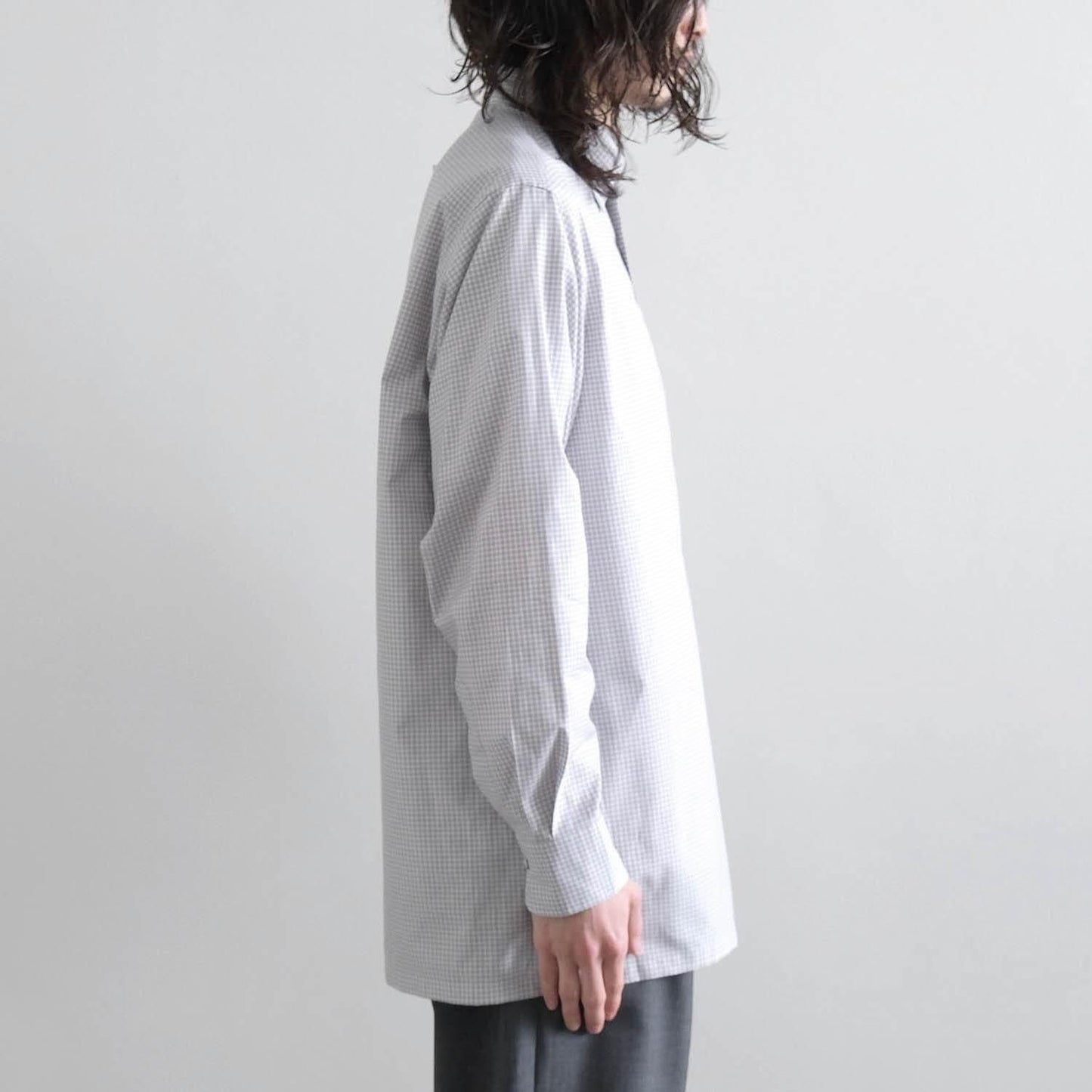 MAATEE&SONS SAINT GELMAN HIDDEN BD REGULAR COLLAR SHIRTS