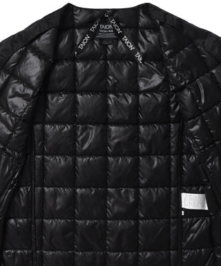 TAION Crew Neck Button Down Jacket