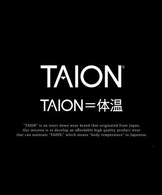 TAION Crew Neck Button Down Jacket