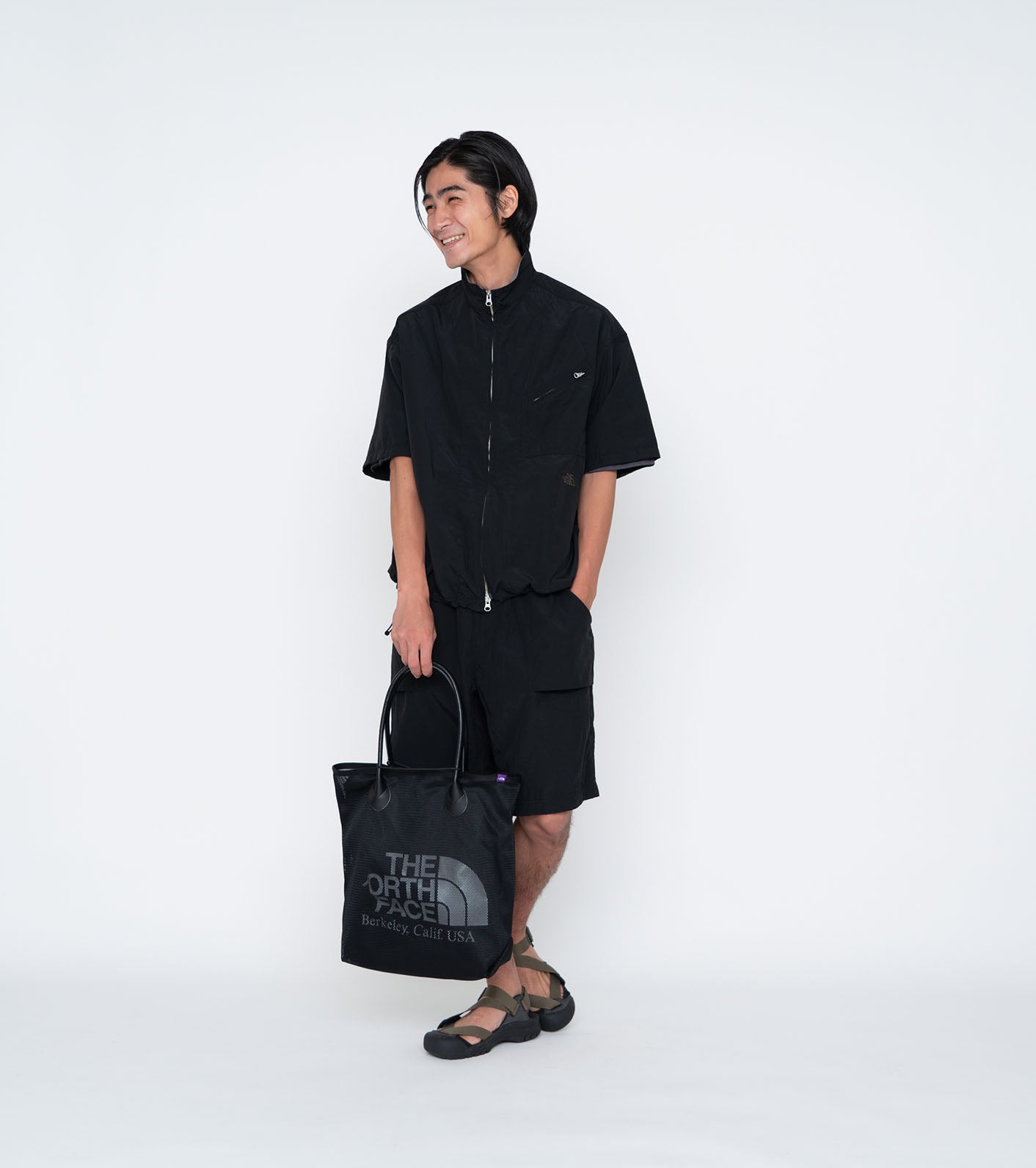 THE NORTH FACE PURPLE LABEL Mesh Field Tote M