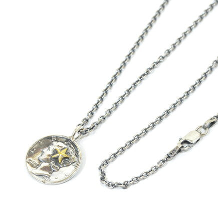 NORTH WORKS 10¢Brace Point Pendant NECKLACE N-301