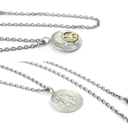 NORTH WORKS 10¢Brace Point Pendant NECKLACE N-303