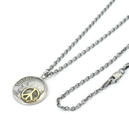 NORTH WORKS 10¢Brace Point Pendant NECKLACE N-303