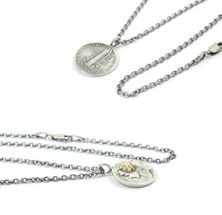 NORTH WORKS 10¢Brace Point Pendant NECKLACE N-304